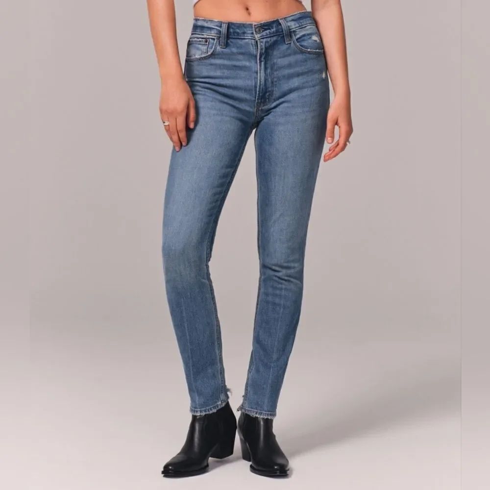 Abercrombie & Fitch The Skinny High Rise Curve Love Jeans Size 24/00